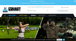 Desktop Screenshot of erhart-sports.com